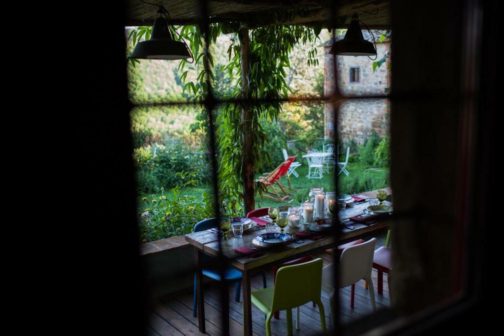 La Canonica Di Nusenna Gaiole in Chianti Exterior foto