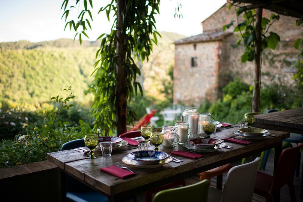 La Canonica Di Nusenna Gaiole in Chianti Exterior foto